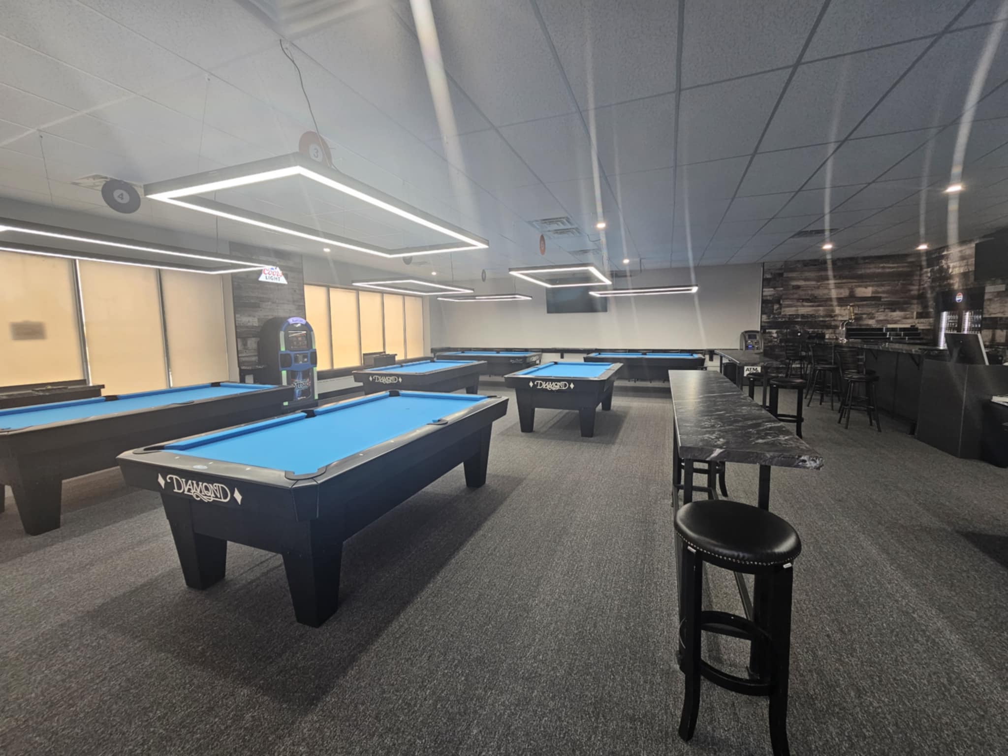 Pool room view